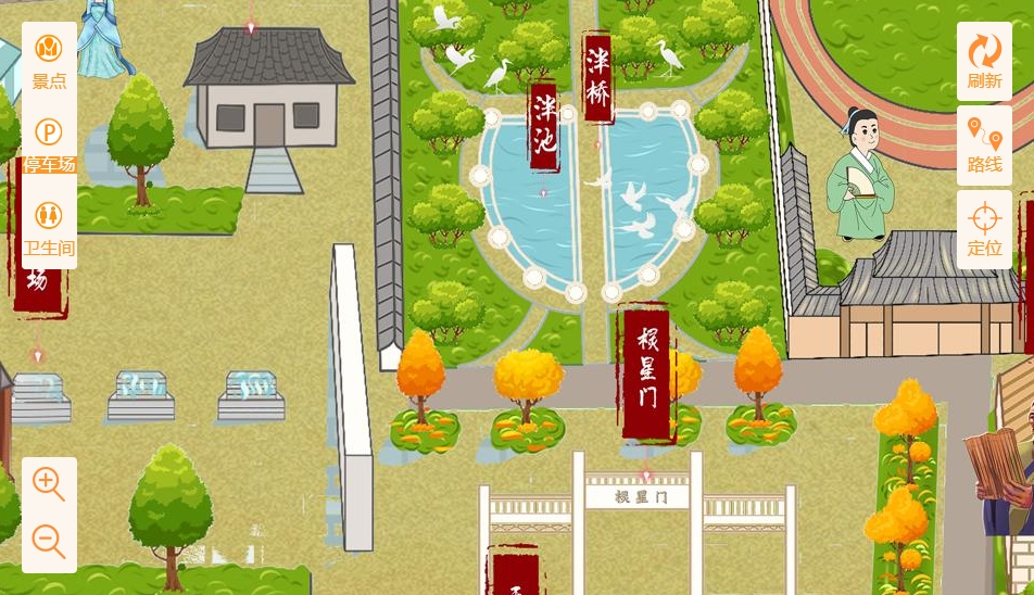 城阳手绘地图景区语音讲解导览系统：智慧景区建设的基石